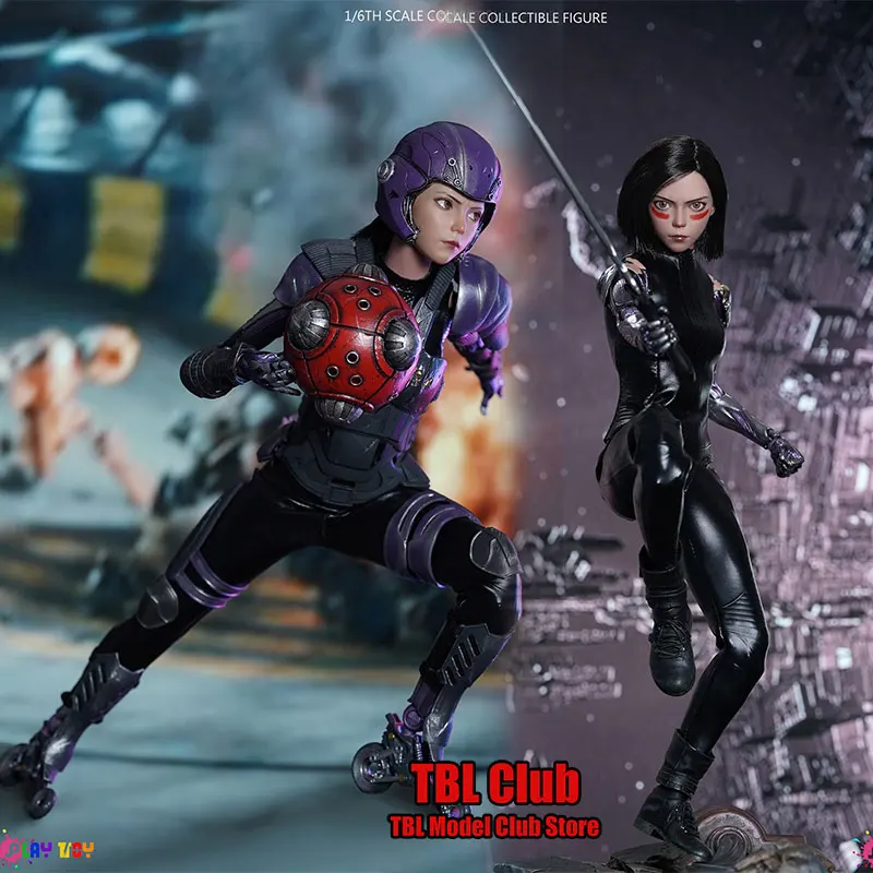 

In Stock PLAY TOY P017 1/6 Scale Female Soldier Combat Semi Robot Rosa Salazar Full Set 12inch Action Figure Model