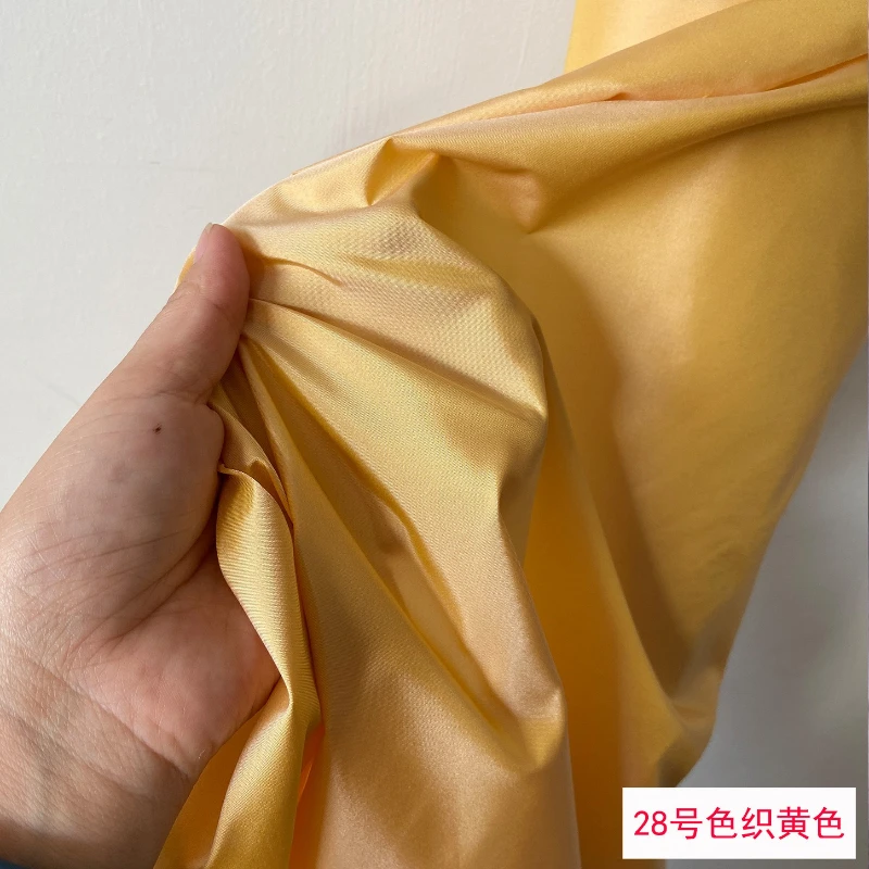 140 breiter Taft-Seidenstoff, starke Seidenstruktur für DIY Hochzeitskleid, Regenschirm, Rock, Innenfutter, Stoffe
