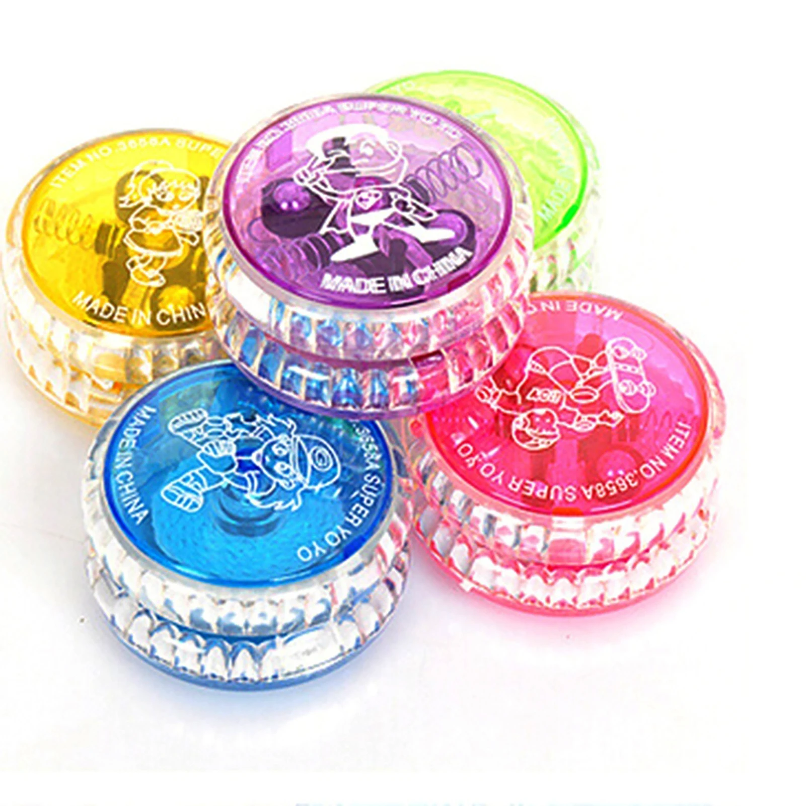 

Flashing Led Glow Light Up Yoyo Easy To Stabilize and Easy To Hang Yo-yo for Christmas and New Year Gift