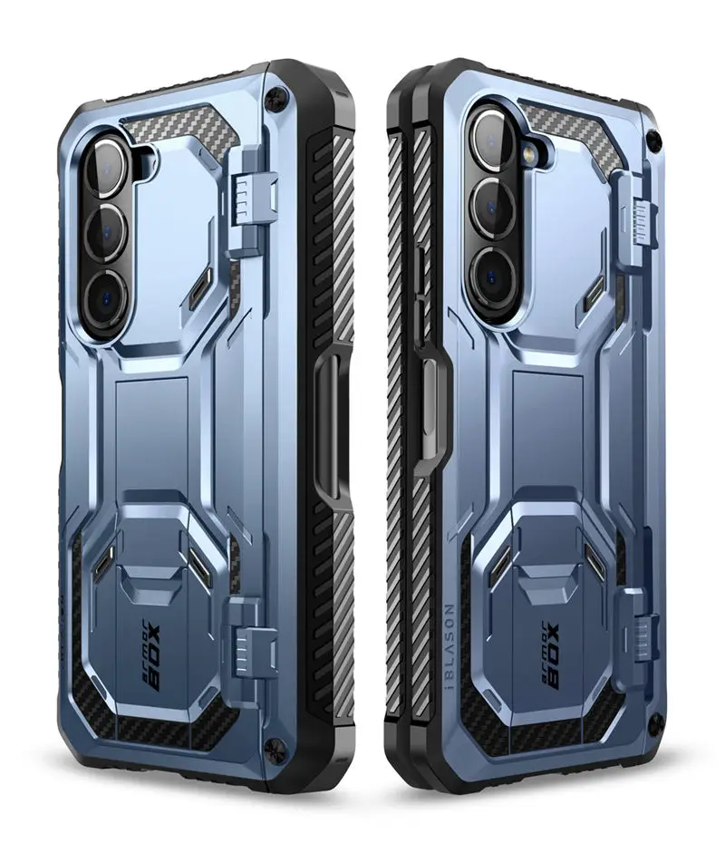 I-BLASON For Samsung Galaxy Z Fold 5 Case 2023 Armorbox Full Body Heavy Duty Shock Reduction Case with Built-in Screen Protector