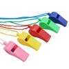 Mini Plastic Whistle with Rope for Kids Professional Football Soccer Basketball Cheerleading Referee Whistle Children Toys Gifts 2