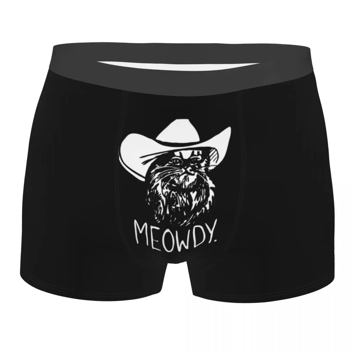 

Men Catoween Funny And Cute Halloween Cat Face Underwear Funny Boxer Briefs Shorts Panties Male Breathable Underpants S-XXL
