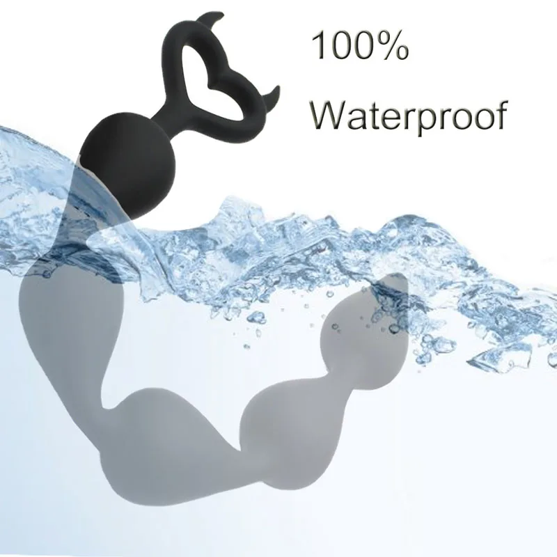 Extra Long Anal Ball Butt Plug Black Anal Beads Silicone Sex Toys Male Prostate Massager Masturbation Erotic Tools anal sex toys