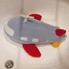 60cm plush Rocket Space Theme Party Cute Astronauts Rocket and Plane Plush Toys Tent Room Throw Living Room Decoration Pillows 2