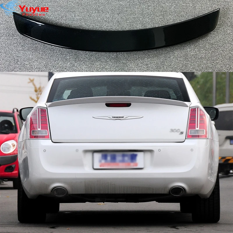 

For Chrysler 300 300c 2011 2012 2013 2014 2015 2016 Spoiler Factory Style ABS Plastic Look Rear Trunk Wing BodyKit Accessories