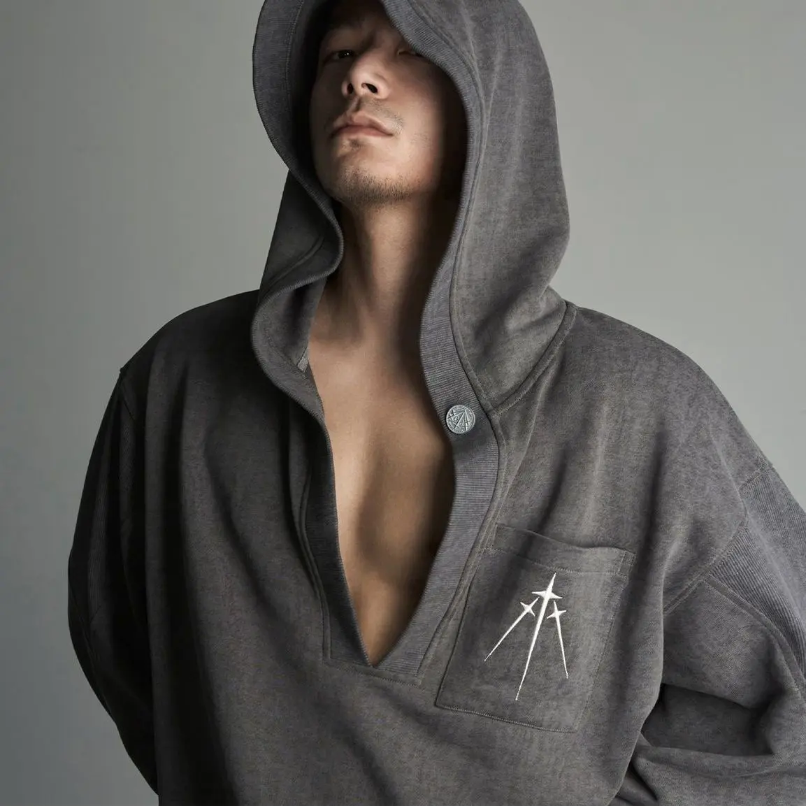 Men Loose Hoodie Sweatshirt Spring and Autumn Hat Sweatshirt Men's Coat Tops Harajuku Hoodies 2023