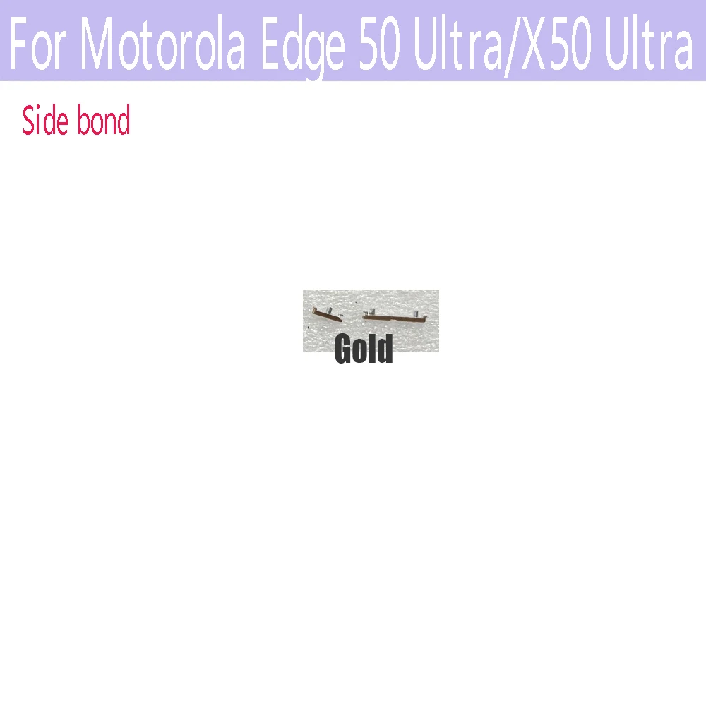 Power Volume Button For Motorola MOTO Edge 50 Ultra/ X50 Ultra On OFF Power Volume Side Keys Parts