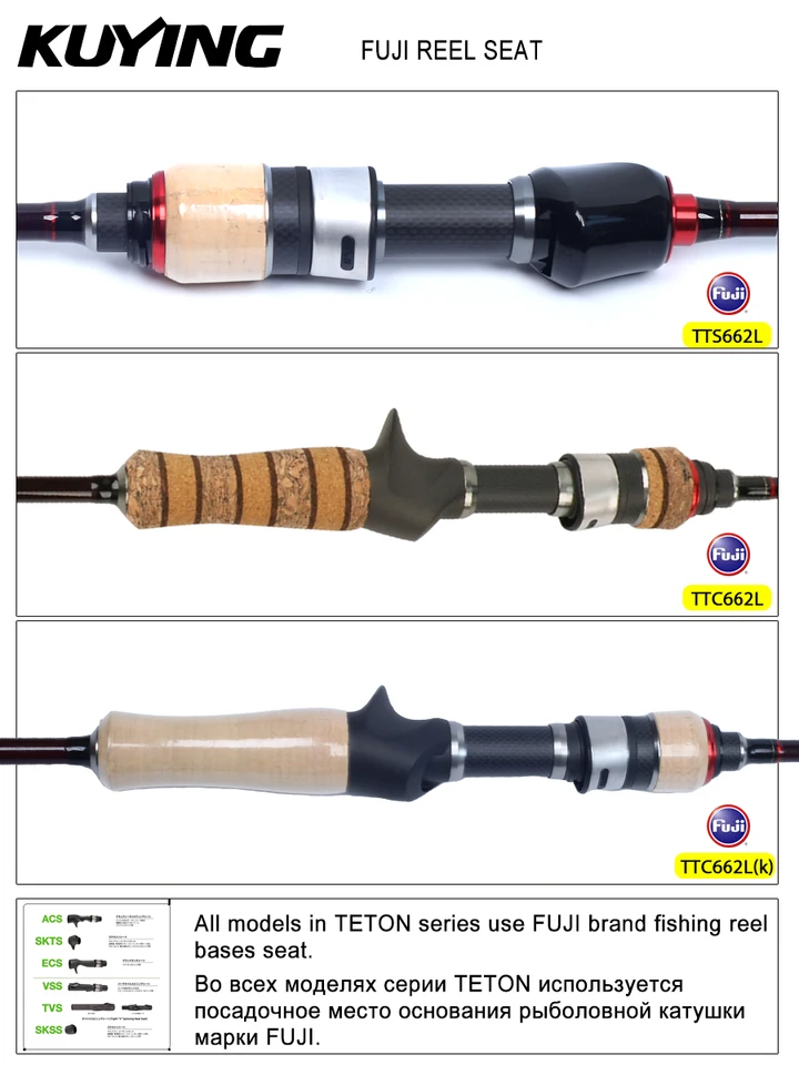 ロッド Igurei Cuttlass fish TENYA CFT-66M-B ロッド Igurei Cuttlass fish TENYA CFT-66M-B KUYING TETON L
