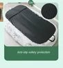 Large Human Dog Sofa Bed Oval Dog Bed Removable Cover Long Plush Pet Kennel Bed Mats Pet Cat Bed Winter Warm Sleeping Floor Mat