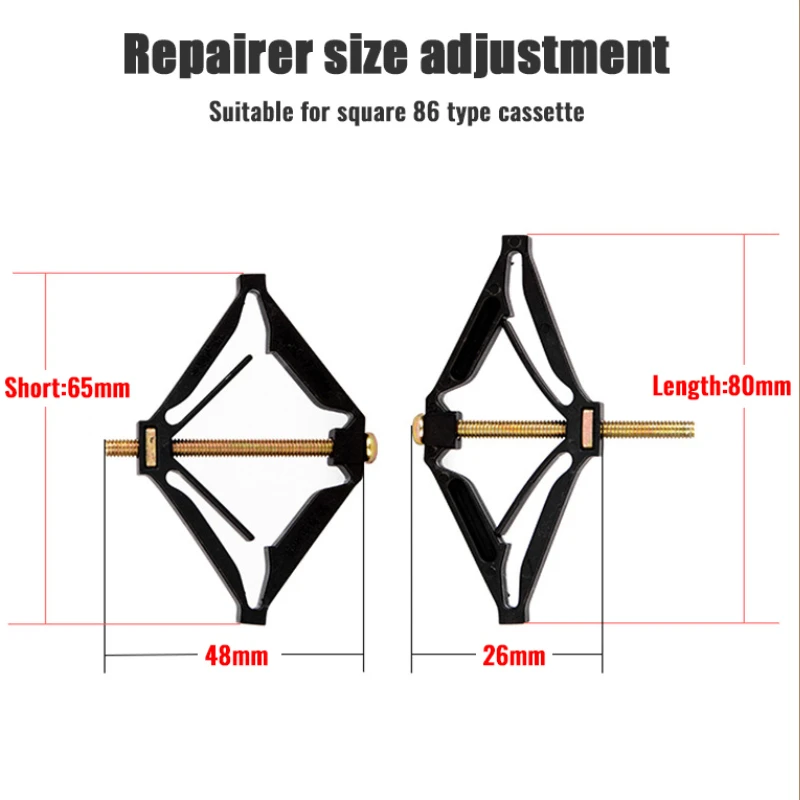 Box switch box repairman 86mm black box repair screw plug switch old socket box replacement fixed wall repair box support rod