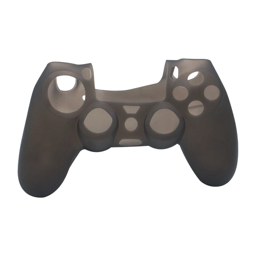 Silicone Case For PS4 Cover Slim Controller Case Video Game Controller Accessory Soft Silicone Flexible Rubber Shell Cover ﻿