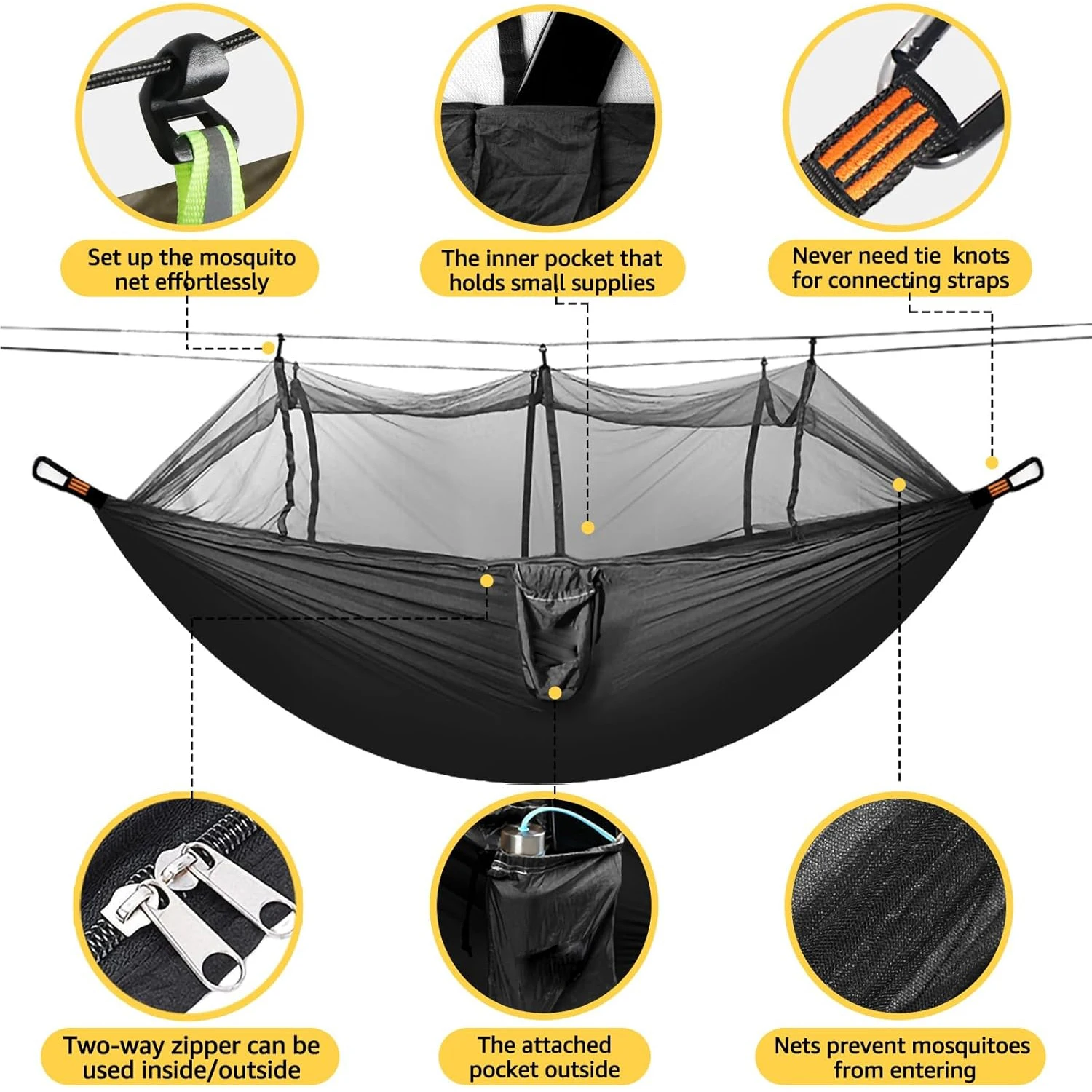 Lightweight Camping Hammock 3
