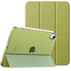 Sleek Slim Stand Case with Translucent Hard PC Back and Auto Wake/Sleep Feature (Wild Fern Green)