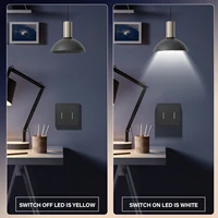 BSEED Zigbee Click Light Switches Series Mechanical Large Button Wall Smart Curtain Shutter USB C Charge Smart Sockets TUYA APP - Image 3