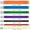 TPE Elastic Resistance Bands Strength Training Sports Fitness Latex Pull-Up Exercise Thick Circle Yoga Multi-Functional 4