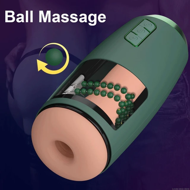 Automatic 6 Frequency Telescopic With Mimic Masturbation And Ball