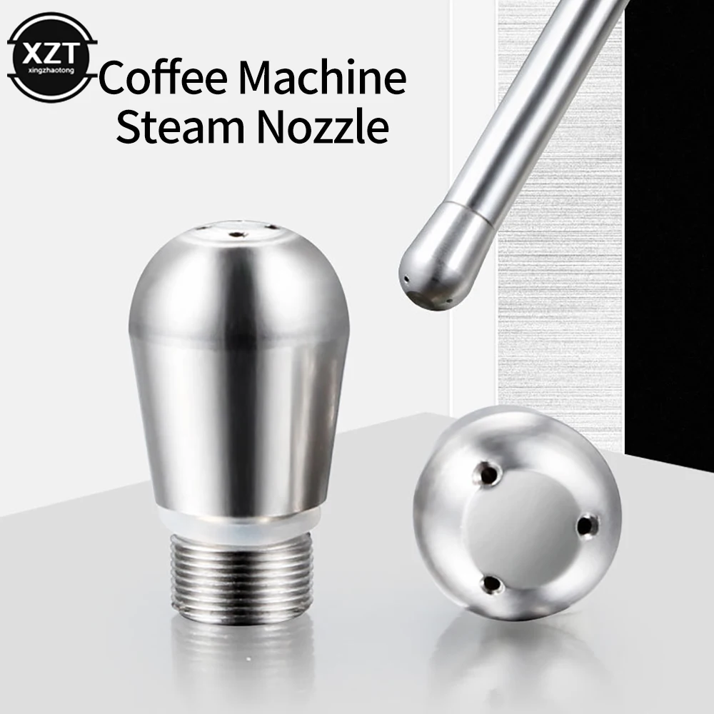 Coffee Machine Steam Nozzle Stainless Steel 3/4 Hole Nozzle Coffee Steam Machine Spare Parts for Breville 8 steam wand steam nozzle tip