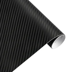 Carbon Fiber Vinyl Wrap Stickers - Versatile DIY Protective Film - 152x30cm (3D Carbon Fiber)