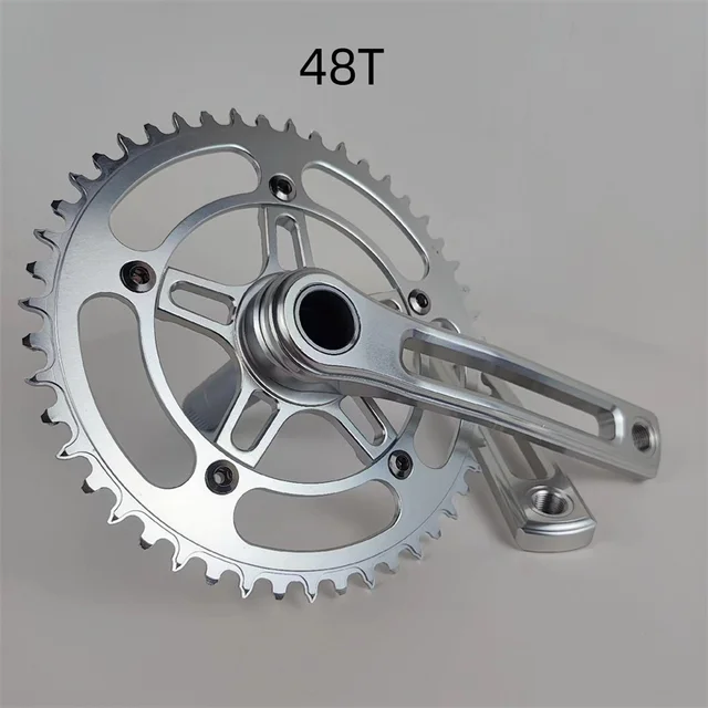 【美品】Brompton 純正 左右 クランクセット シルバー ブロンプトン ブロンプトン 旧型純正クランク Brompton Crank set - メルカリ