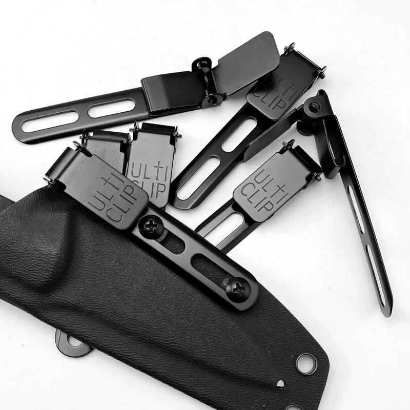 Stainless Steel Clip Waist Clip Ulticlip Knife Sheath Knife Sheath DIY Making Accessories Parts