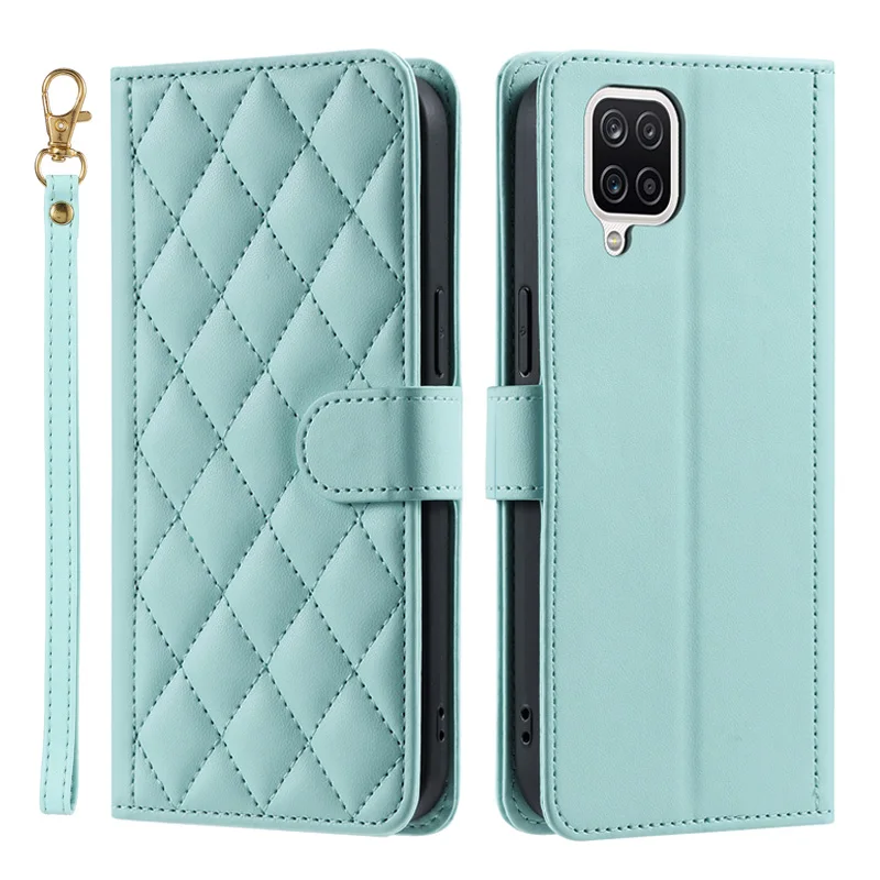 A12 Case For Samsung Galaxy A12 Wallet Card Leather Flip Case For Samsung A12 A 12 Case Protective Cover Coque Fundas Shell_voghion.com