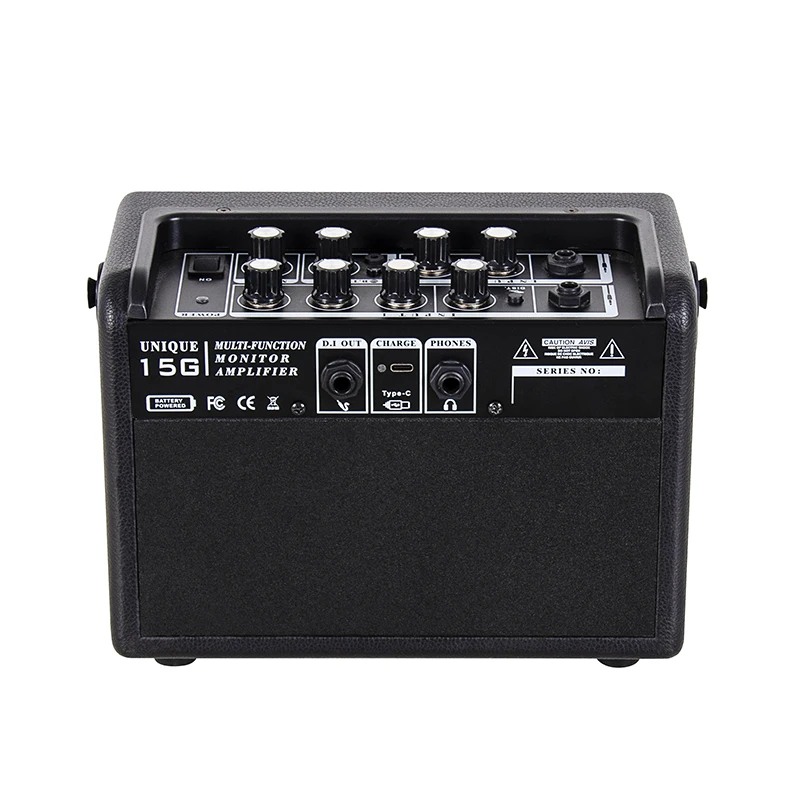 Coolmusic Electric Bass Guitar Amplifier Rechargeable