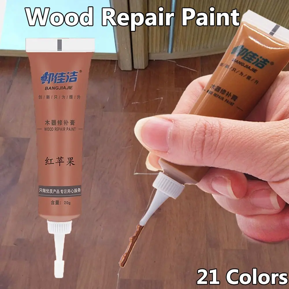Floor Wood Glue Touch Up Scratch Hole Removal Repair Cream Wood Filler Refinish Paste Furniture Repair Paint