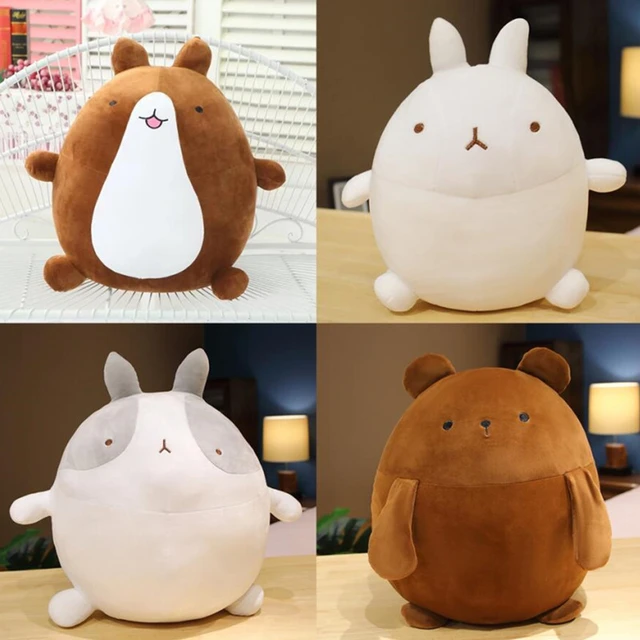 Peluche Molang Mino de 25Cm, dessin animé mignon, doux, jouets en peluche,  oreiller de canapé, décoration de chambre à coucher, cadeau de noël pour  fille - AliExpress