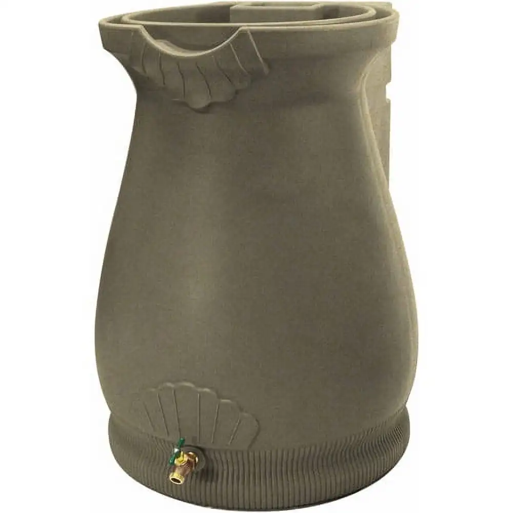 

Good Ideas Rain Wizard Urn 65 Gallon Rain Barrel - Sandstone