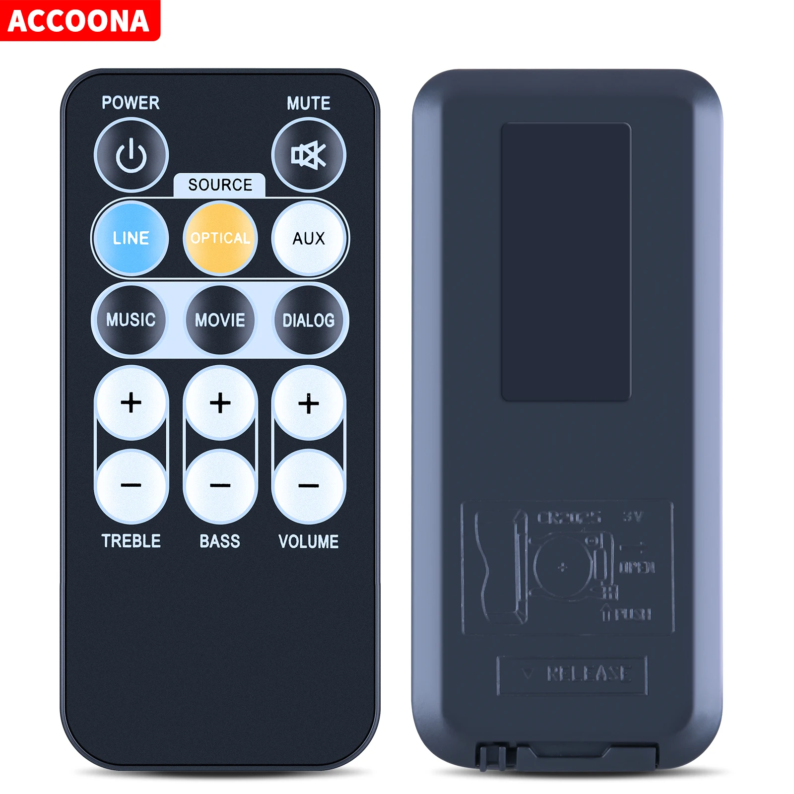 

Пульт дистанционного управления для ILIVE IT123B, IT123, IT153B, IT302, IT302B, IT202B HD звуковая панель, звуковая панель, Bluetooth-колонка