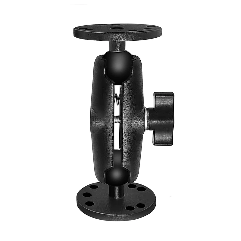Fccairms 2-Pack Aluminum Alloy Ball Mounts - 1" Ball, AMPS Hole Pattern, Compatible With RAM Mounts