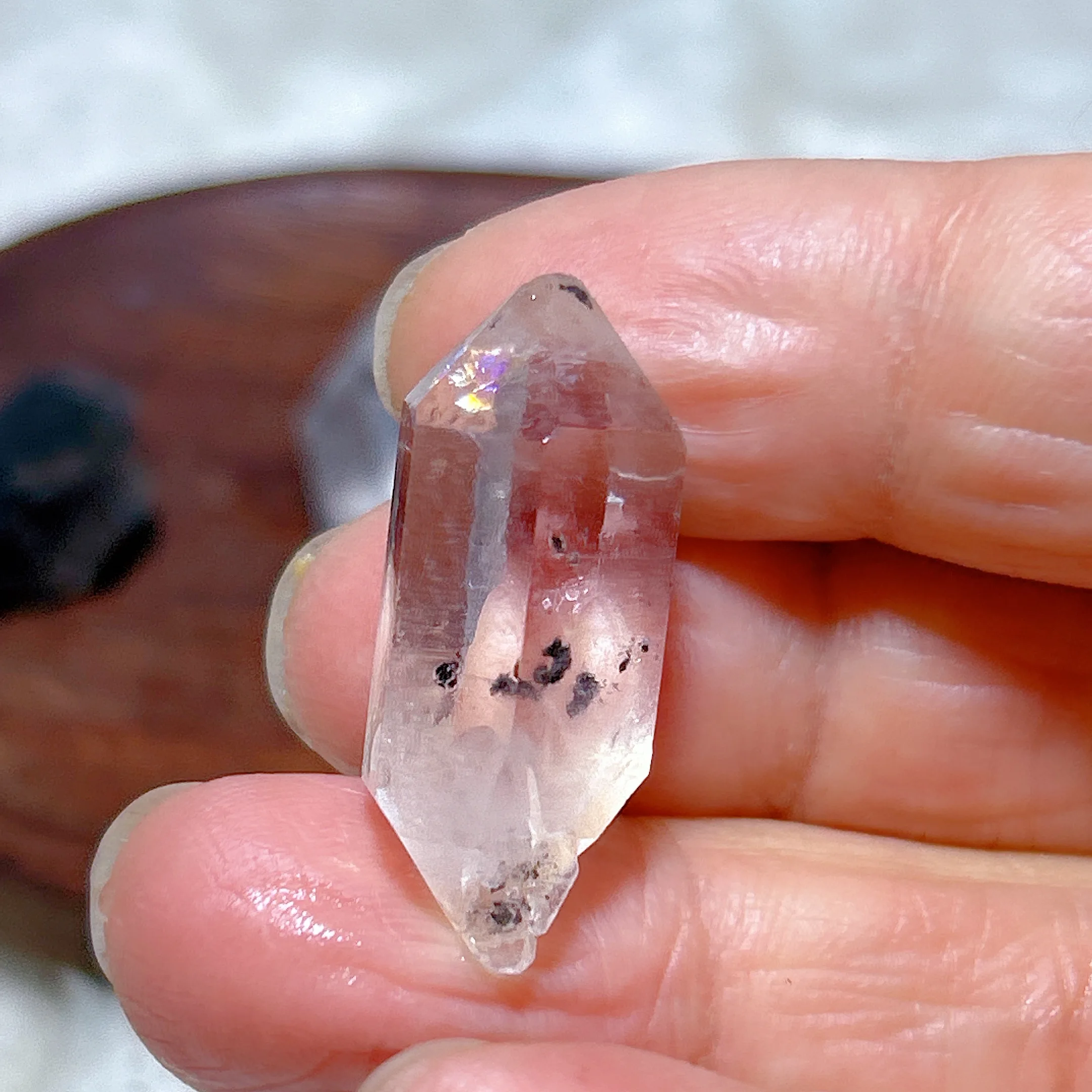 Natural Crystal Herkimer Diamond Specimen Raw Gemstones High Quality Healing Reiki Home Decorations Mineral Energy Gift 5