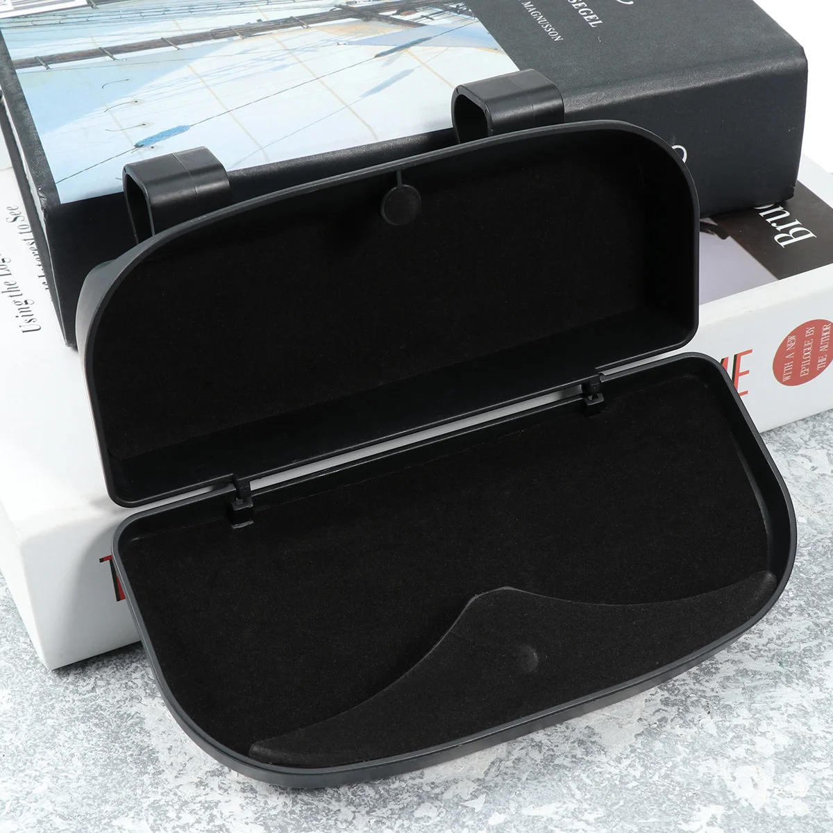 

Car Holder Visor Sunglass Sunglasses Organizer Glasses Eyeglasses Sun Case Storage Clip Holders Auto Document Truck In The For