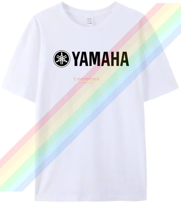

[TEW] Summer simple men's sports pure cotton Yamahas Leosoxs T-shirt Mt 09 comfortable and breathable women's short sleeve