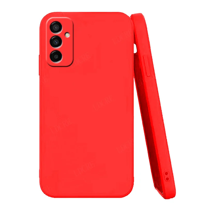 Shockproof Liquid Silicone Back Cover - Soft TPU Bumper Case