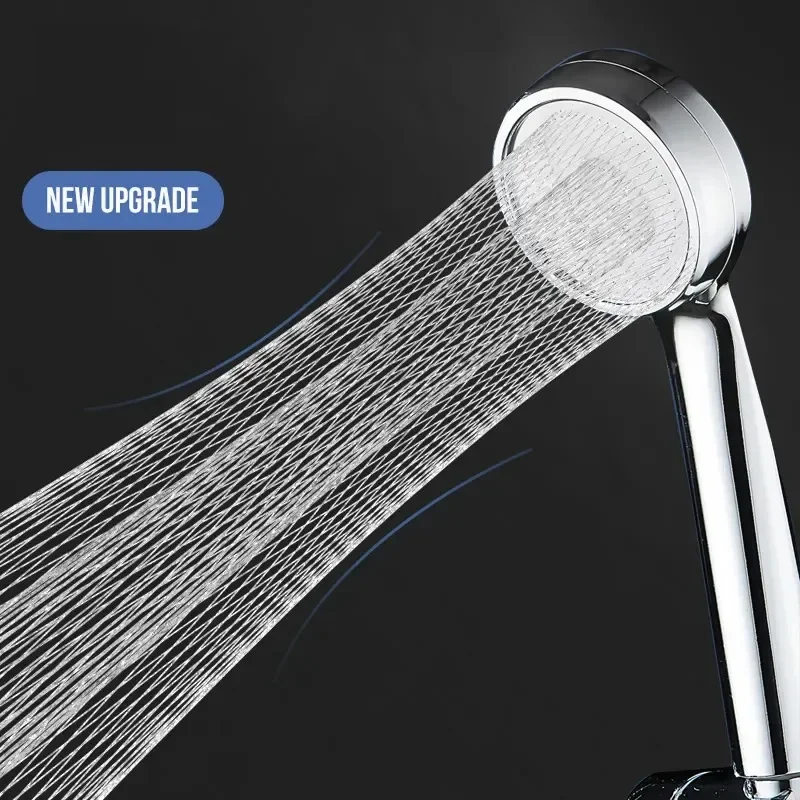 Propeller Shower Head Rainfall High Preassure with Fan Water Saving