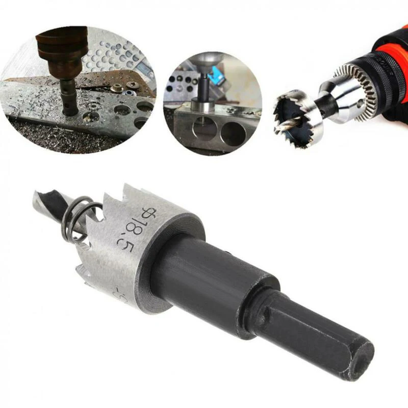 

ZK30 Carbide Tip HSS Drill Bit Hole Opener 16mm High Speed Steel Hole Saw Cutter Drill Bit For Stainless Steel Metal Alloy Drill