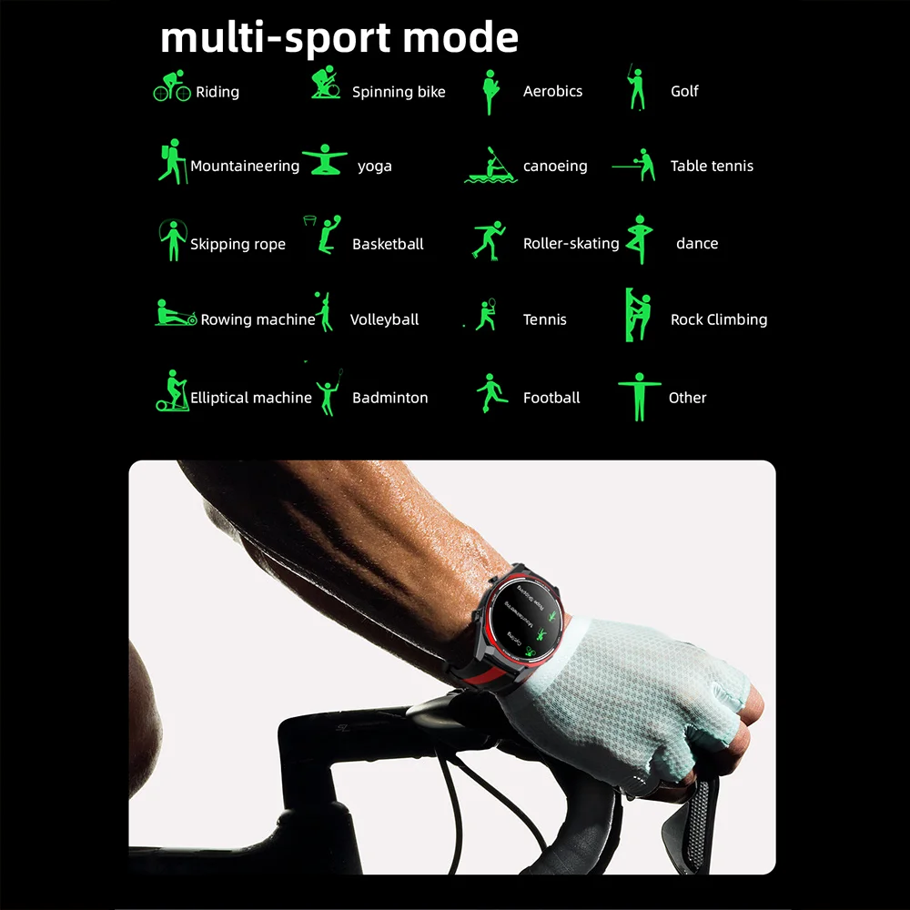 SENBONO 2023 ο  Ʈ ġ 1.6 ġ 400*400 ÷  ̾ ȭ ð  ͸  Smartwatch 