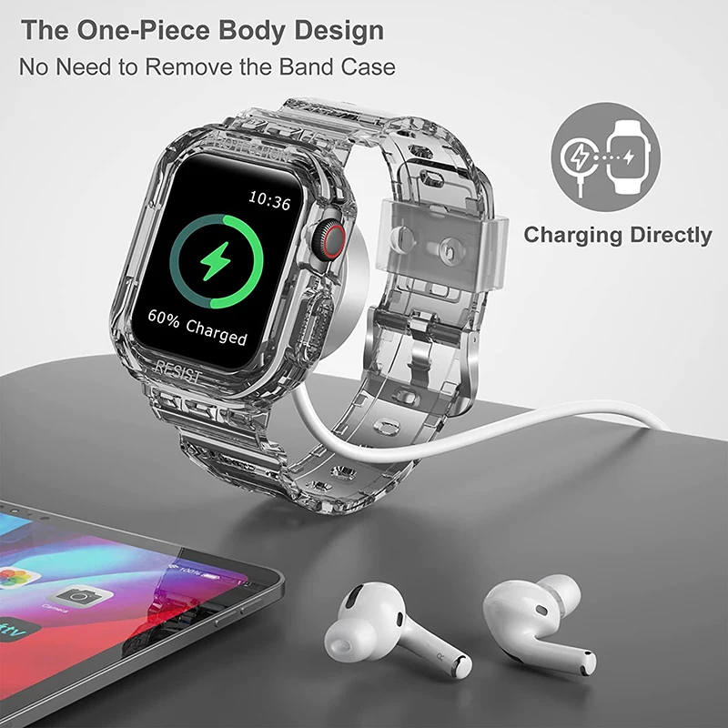 Stretchy Solo Loop Strap for Apple Watch Bracelet Series