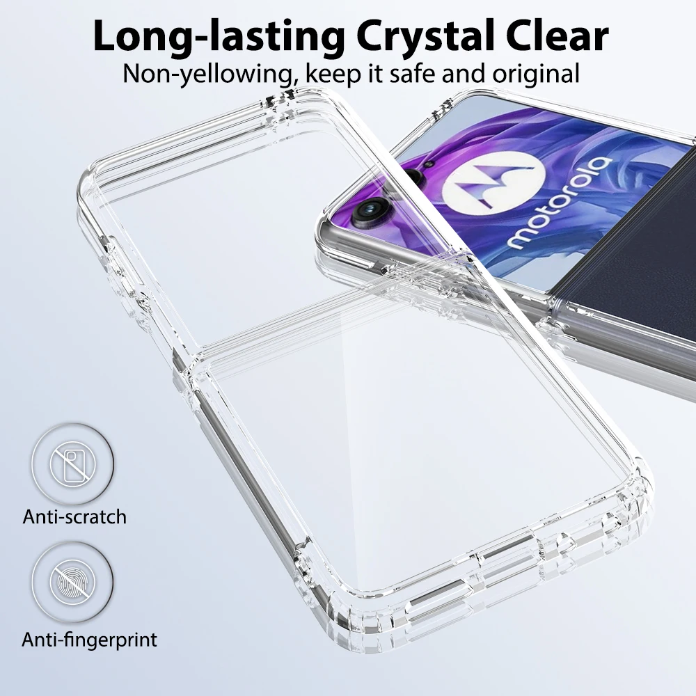 Crystal Clear Slim Hard Protective Back Cover