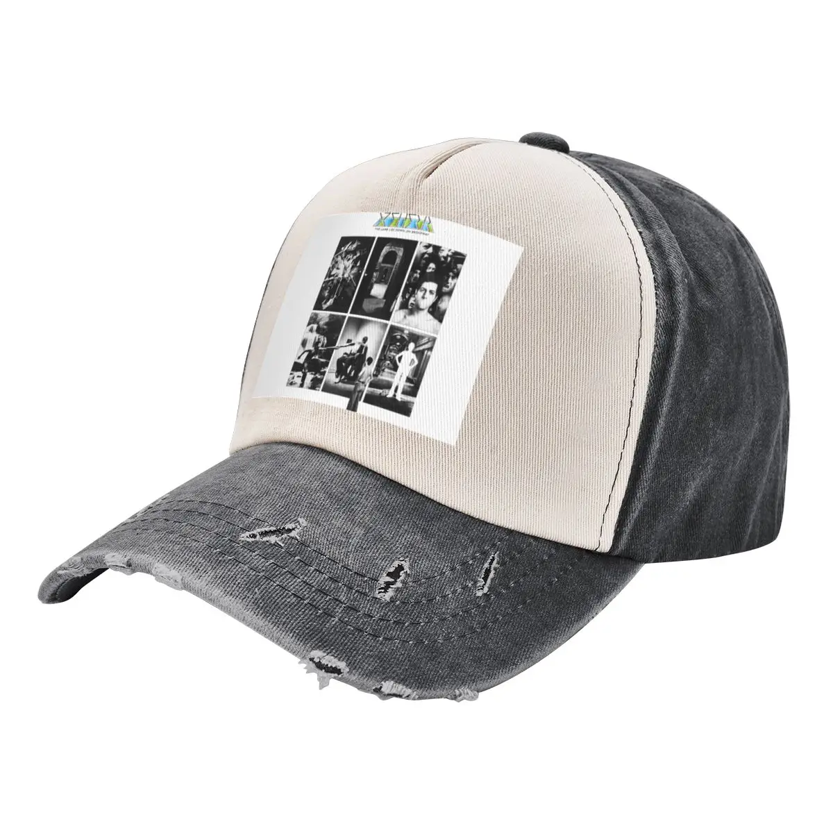 

The Lamb lies down on Broadway Baseball Cap Visor Big Size Hat Sunscreen Baseball For Men Women's