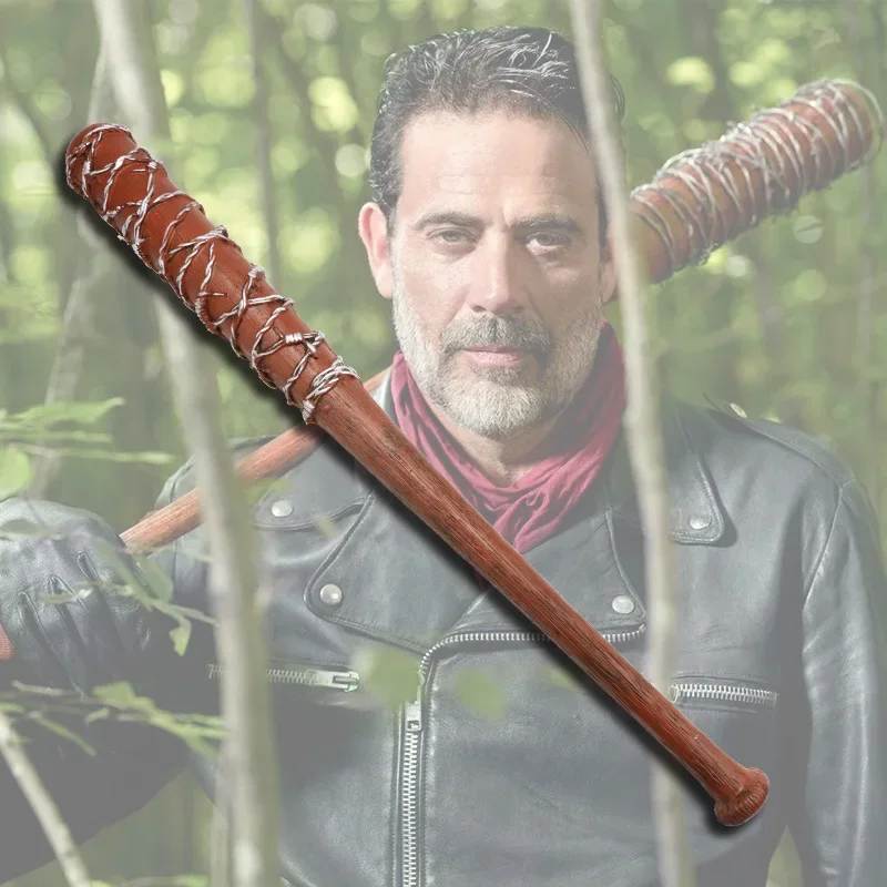 serie-de-tv-americana-the-walking-dead-negan-smith-weapon-lugille-bate-de-beisbol-con-cadena-de-espinas