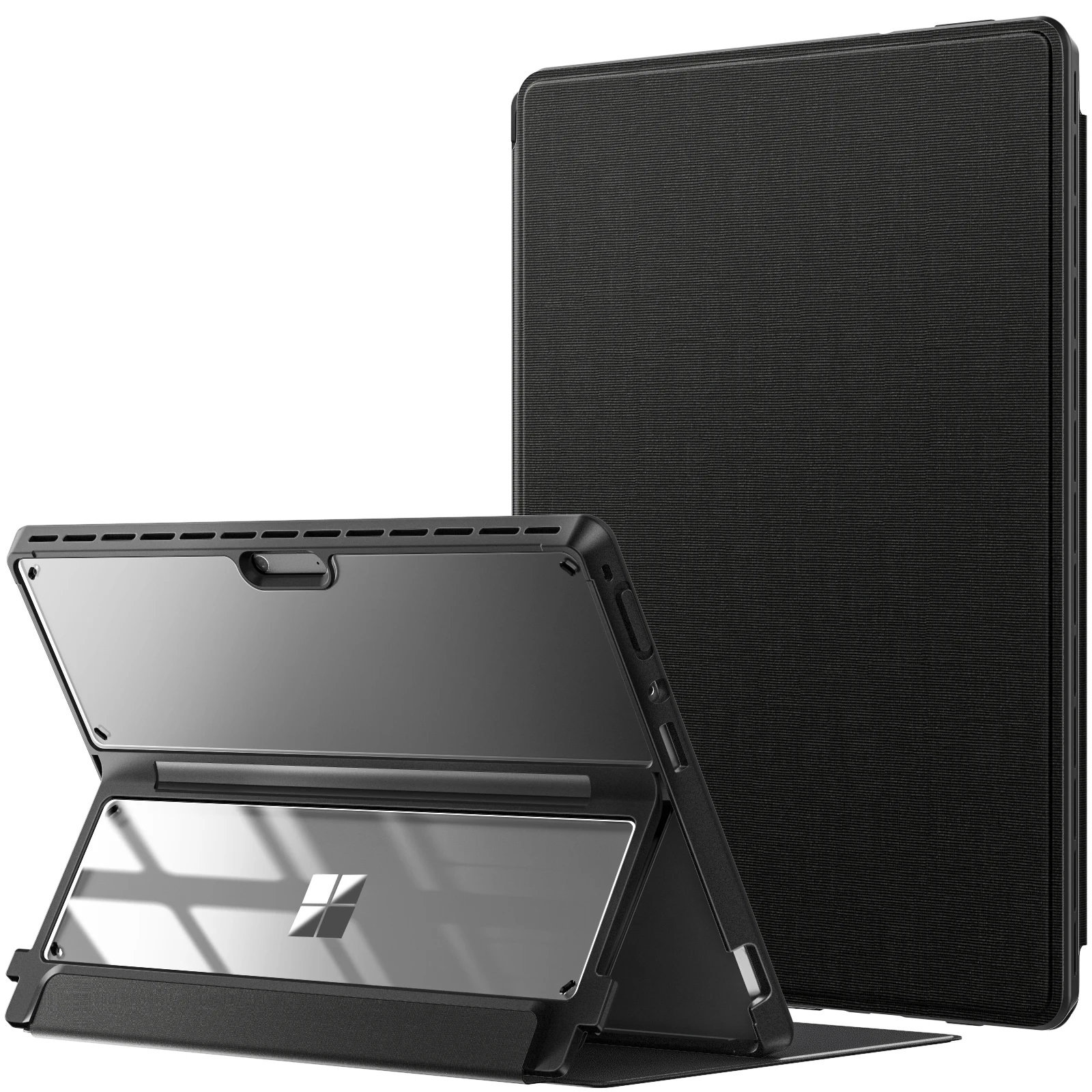 Moko Case para Microsoft Surface Pro 813 2023 Capa Protetora à Prova de Choque Case do Escudo com Escudo Transparente do pc para a Superfície Pro 8