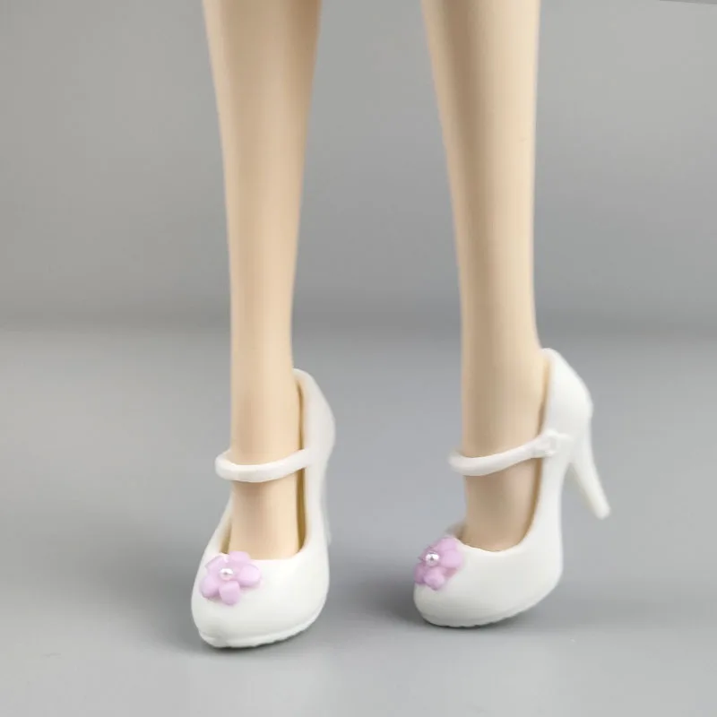 60 Paia Di Scarpe Con Tacco Per Bambole Barbie - Sandali Moda Per Bambole 1/6 Da 11.5 Pollici - Foto 2
