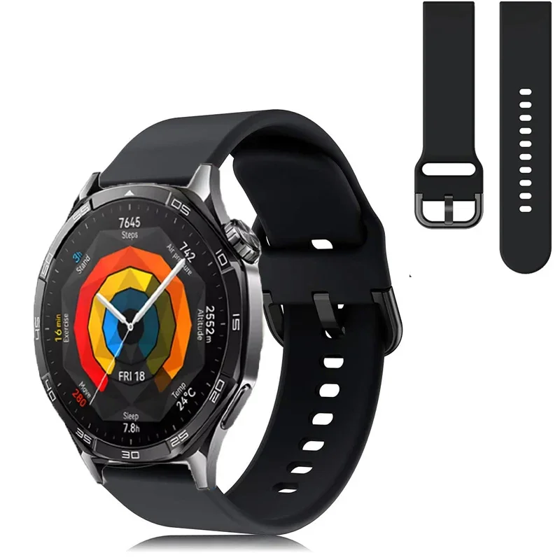 Silicone Sports Bracelet - 22mm Strap