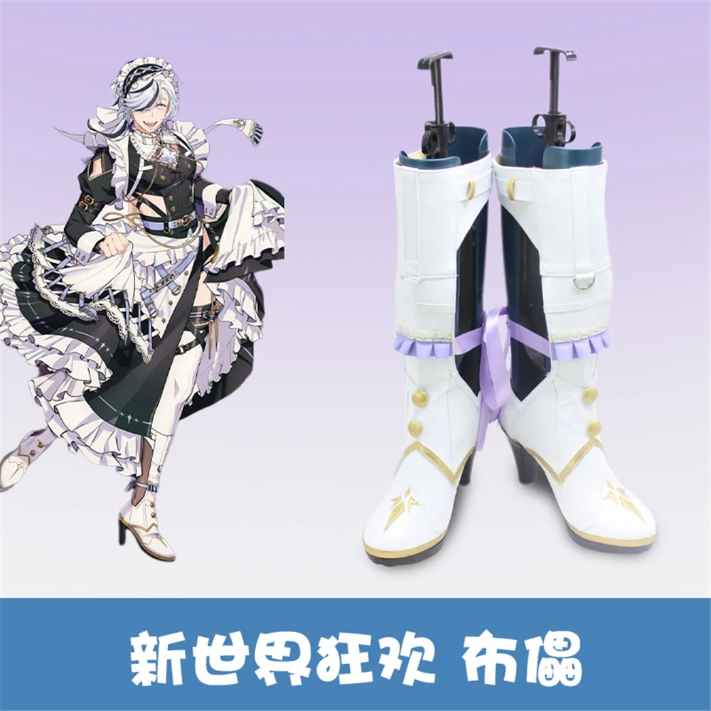 

Обувь для косплея Nu Carnival Blade, ботинки, аниме, Хэллоуин, Рождество, RainbowCos0 W2960