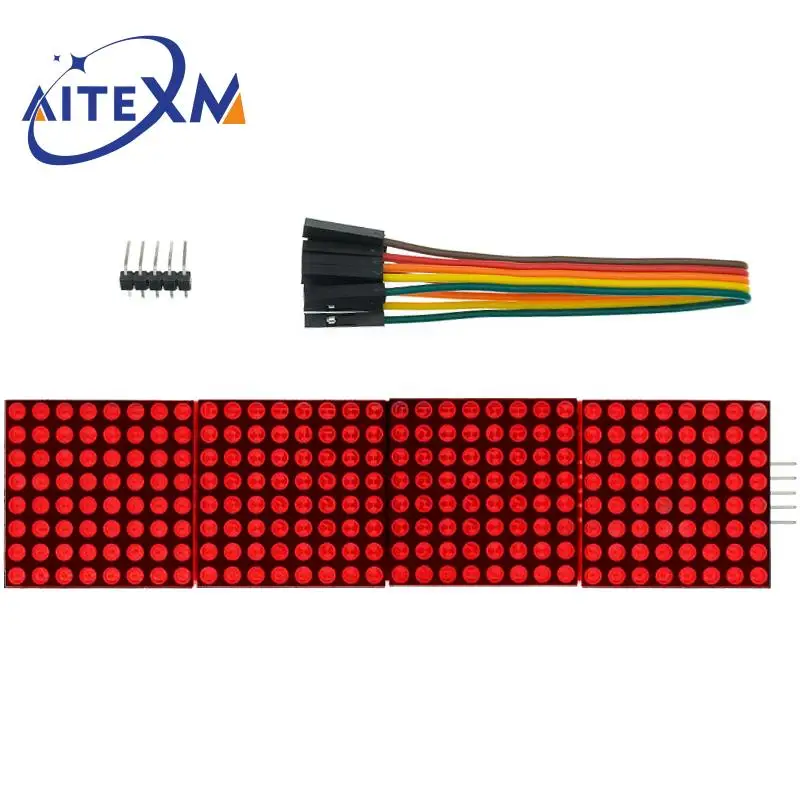 Enhanced Dot Matrix LED Display Module - 8x8 4-in-1 RGB