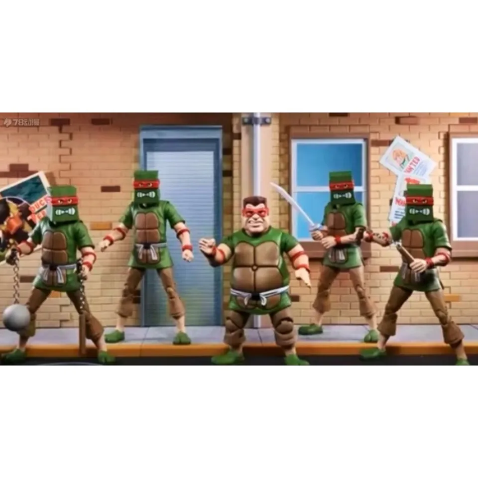 NECA 54252 おもちゃティーンエイジミュータント忍者曲がった忍者