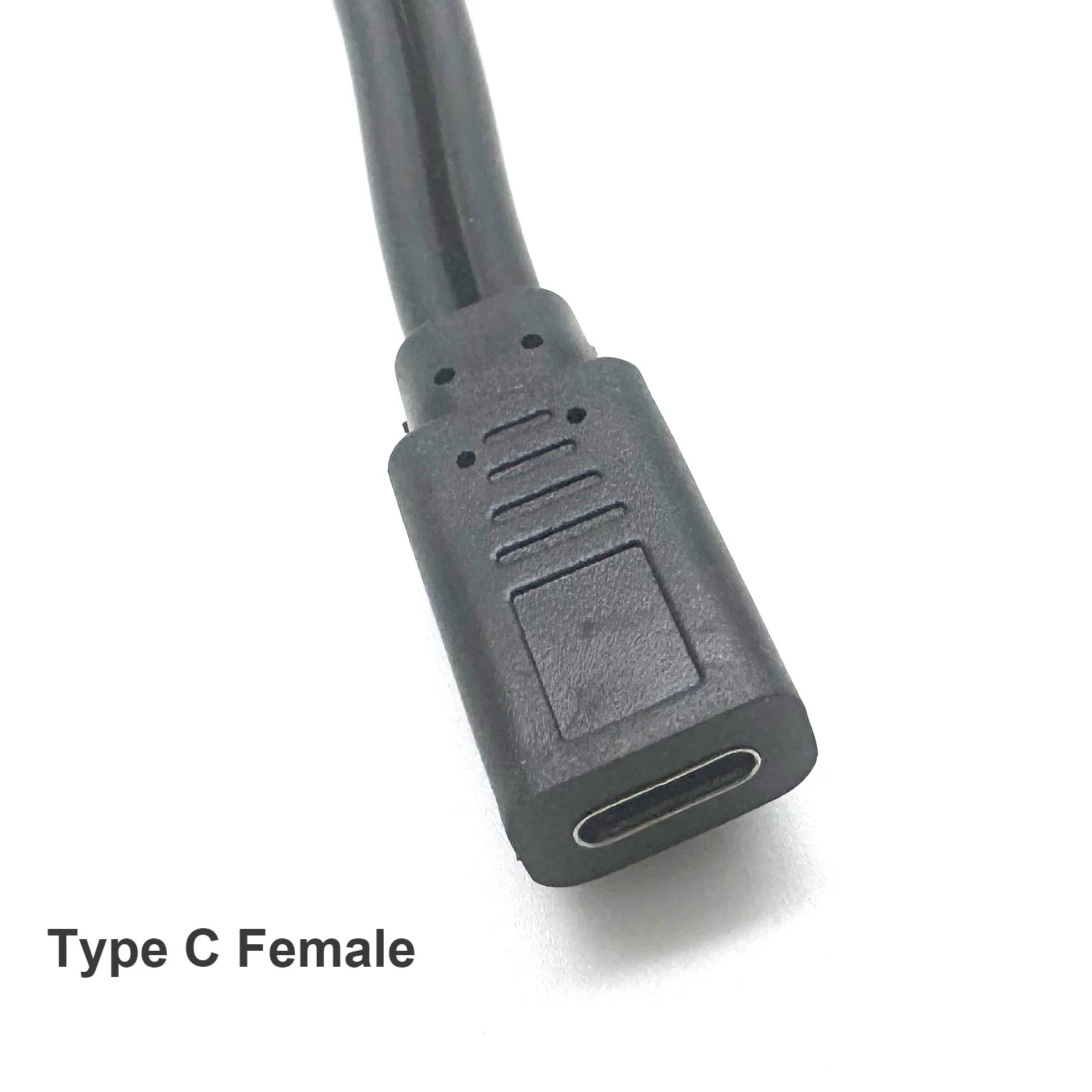 USB C 스플리터 충전 케이블 USB 타입 C 암-듀얼 2 USB 타입 C 암 스플리터 Y형 충전 커넥터 케이블 (충전 전용)