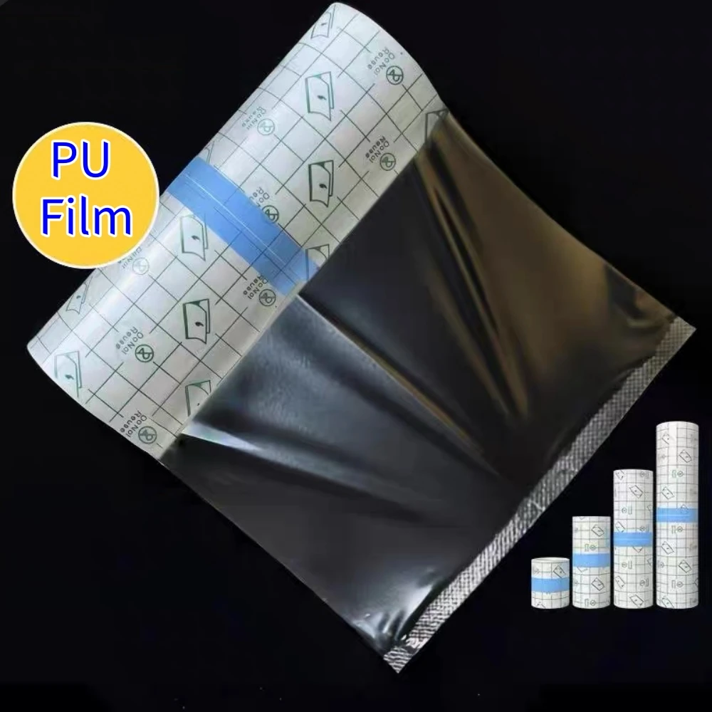 Protective PU Healing Film Tattoo Bandage For Aftercare 5M Transparent Skin Repair Wrap Roll Waterproof